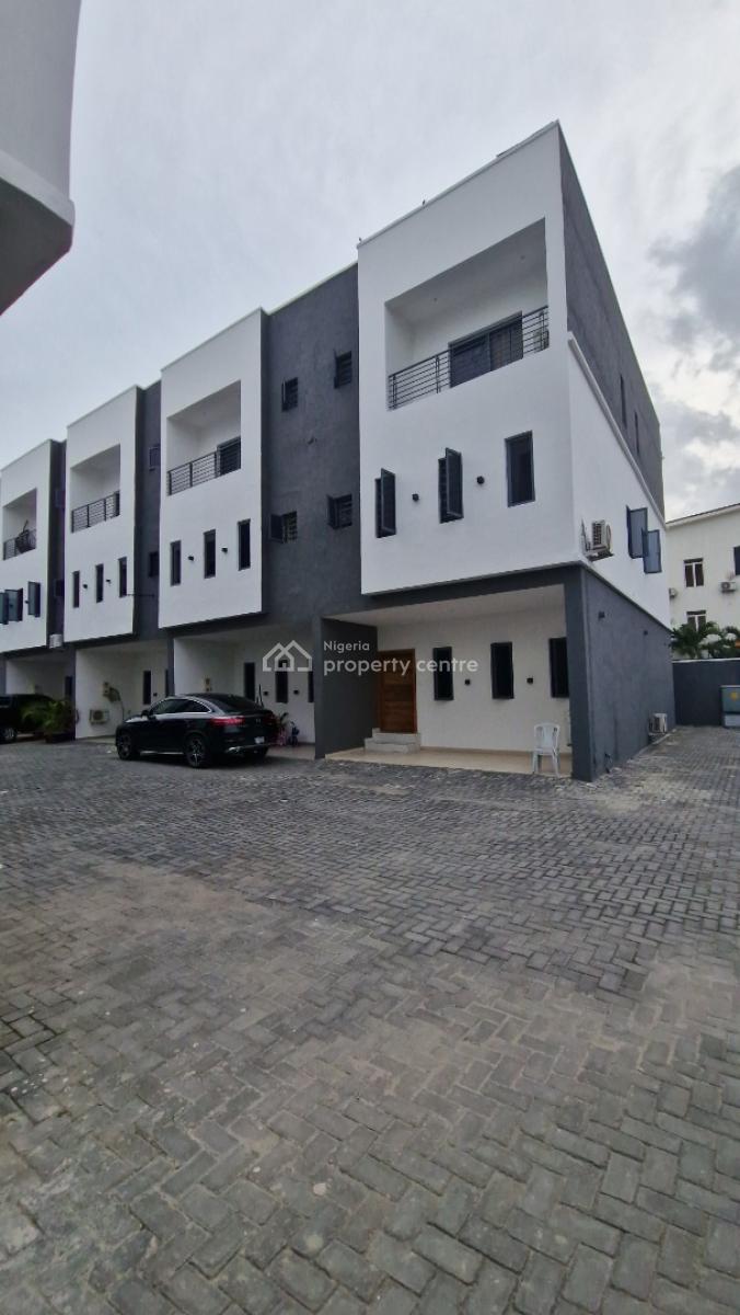 4 Bedroom Fully Furnished House with Bq, Ikate, Lekki, Lagos, Semi-detached Duplex for Rent