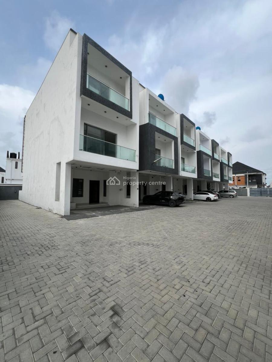 4 Bedroom Terrace Duplex with Bq, Orchid Road, Lekki, Lagos, Terraced Duplex for Rent
