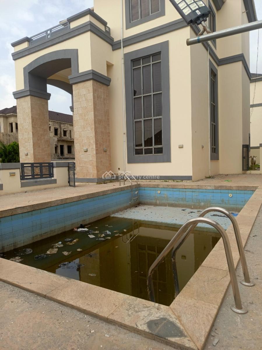Nicely Finished 6 Bedrooms Detached Duplex with a Bq, Asokoro District, Abuja, House for Rent