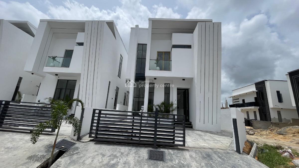 Fantastically Finished 4 Bedroom Duplex with a Bq, Chevron, Lekki, Lagos, Detached Duplex for Sale