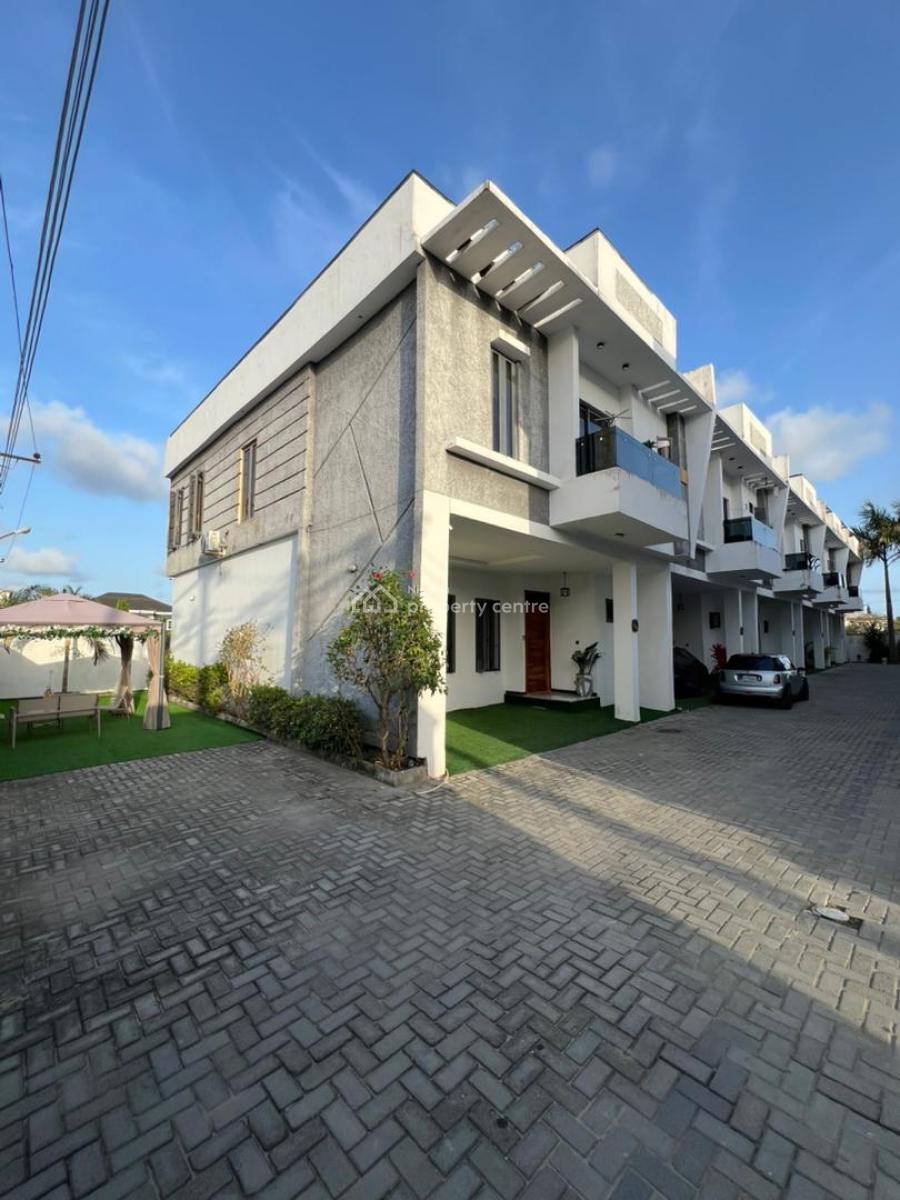 4 Bedrooms Terraced Duplex, Mobil Road, Ajah, Lagos, Terraced Duplex for Rent