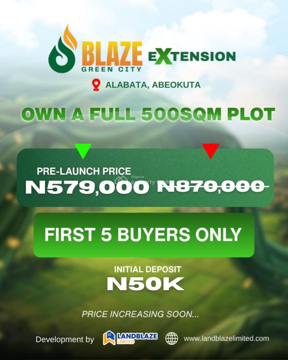 Land, Green City Extension, Alabata, Abeokuta South, Ogun, Mixed-use Land for Sale