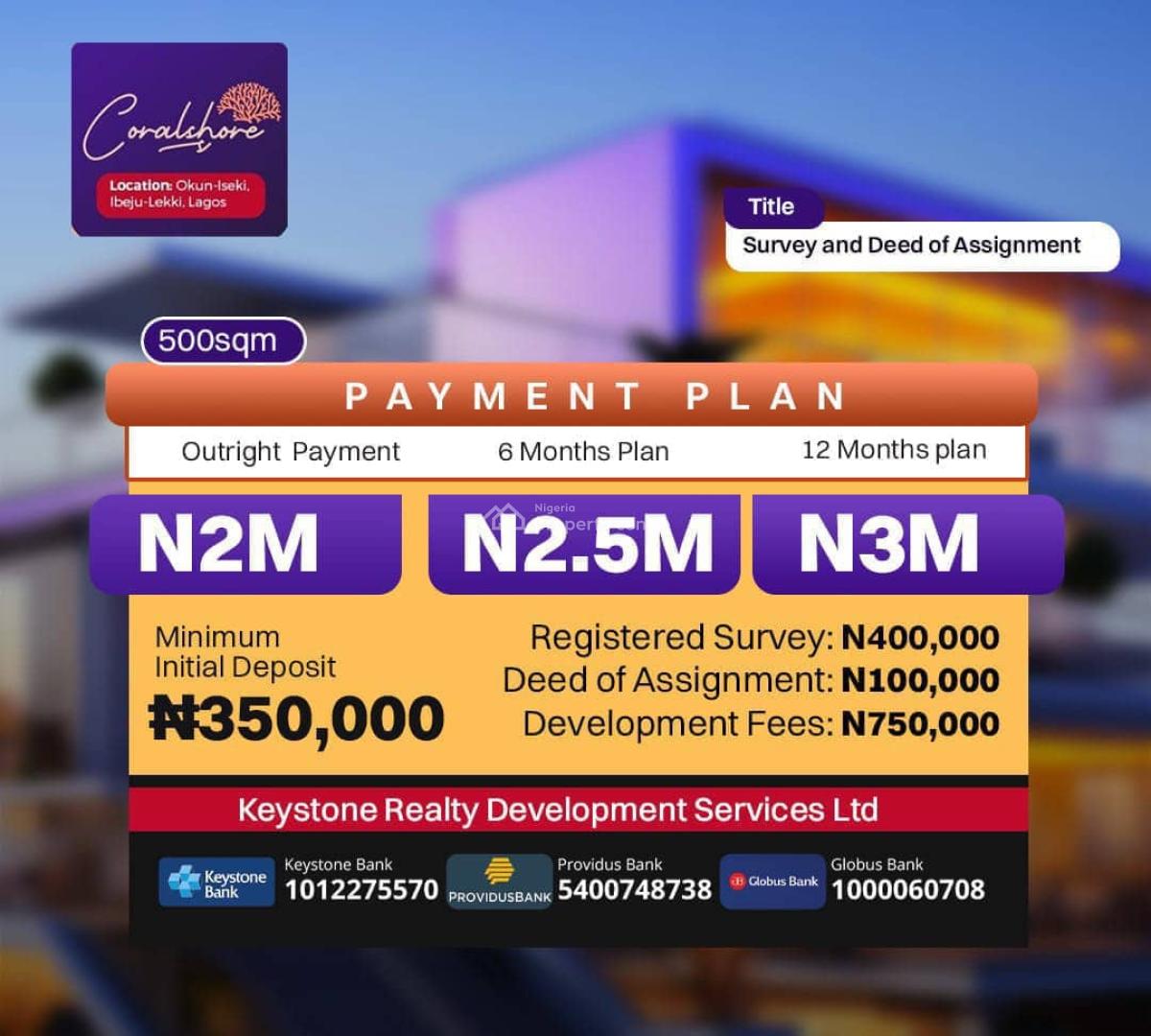 The Perfect Blend of Class and Affordability, Okun-iseki, Ibeju Lekki, Lagos, Mixed-use Land for Sale