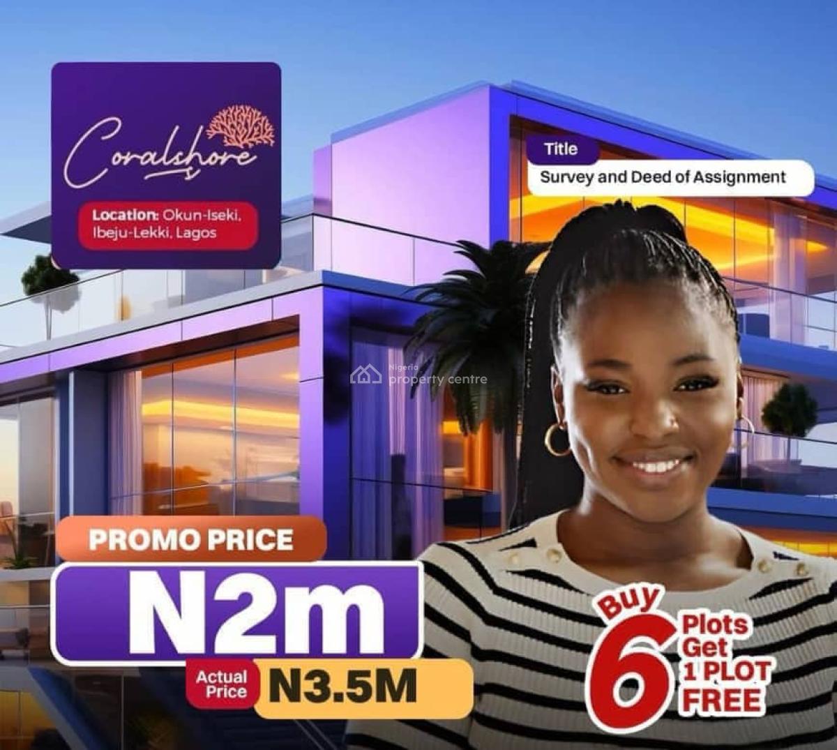 The Perfect Blend of Class and Affordability, Okun-iseki, Ibeju Lekki, Lagos, Mixed-use Land for Sale