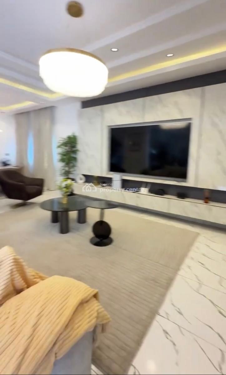 Fully Furnished 4-bedroom Terrace Duplex (with Bq) @ Katampe Ext, Tarred Road, Katampe Extension, Katampe, Abuja, Terraced Duplex for Sale