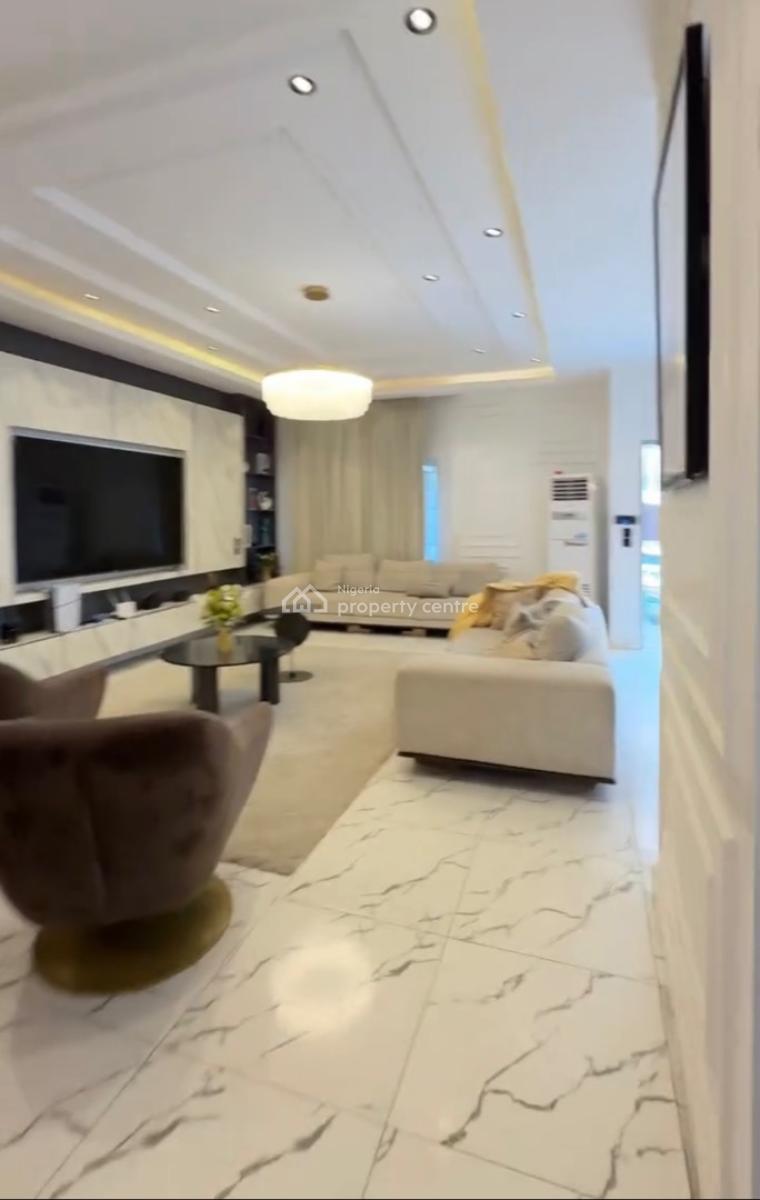 Fully Furnished 4-bedroom Terrace Duplex (with Bq) @ Katampe Ext, Tarred Road, Katampe Extension, Katampe, Abuja, Terraced Duplex for Sale