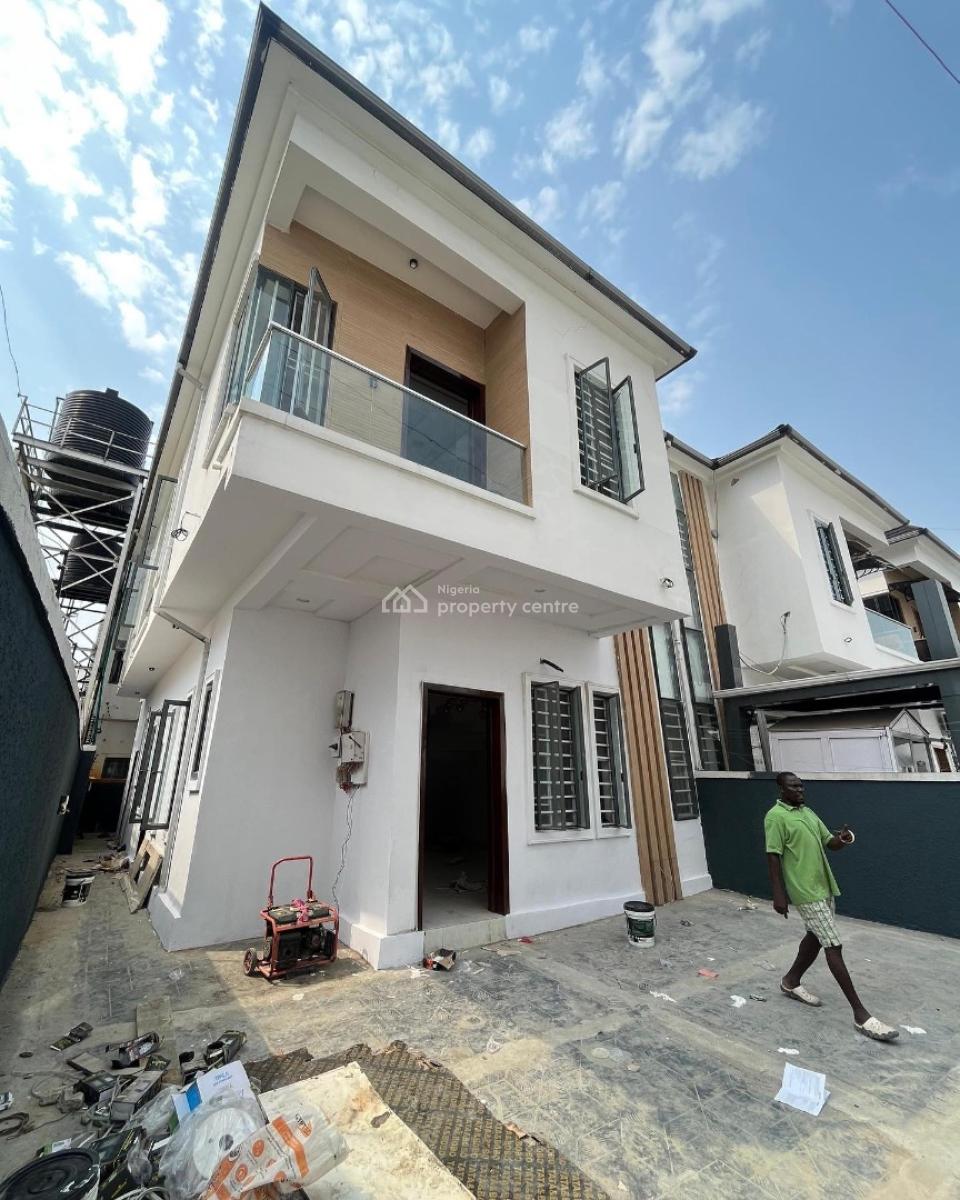 Lovely 4 Bedroom Semi Detached Duplex with Bq, Ikota, Ikota, Lekki, Lagos, Semi-detached Duplex for Sale