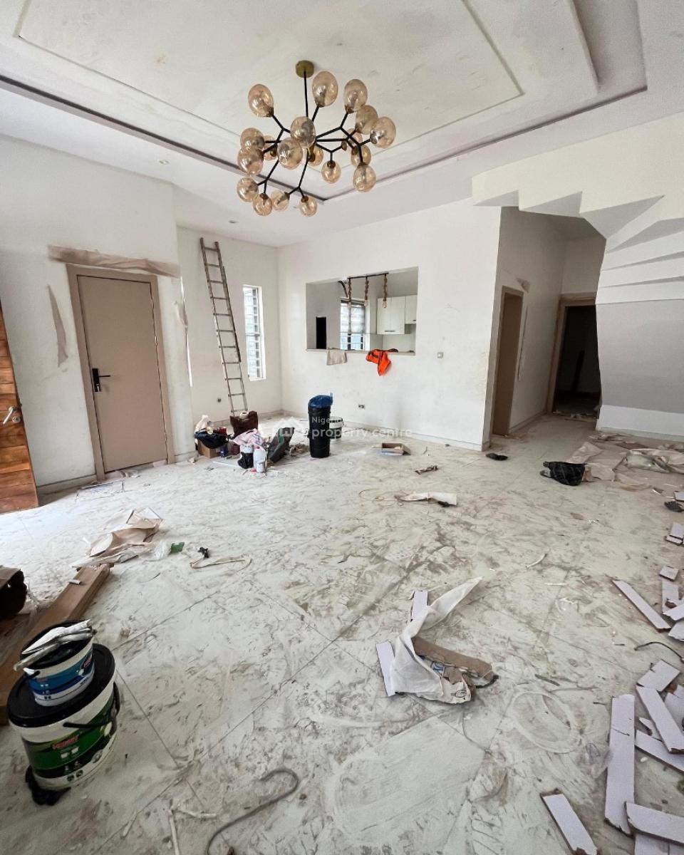 Lovely 4 Bedroom Semi Detached Duplex with Bq, Ikota, Ikota, Lekki, Lagos, Semi-detached Duplex for Sale