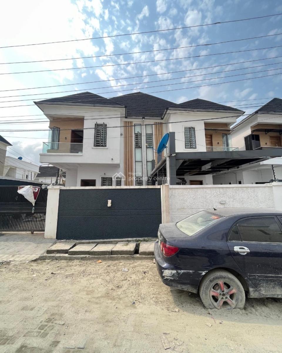 Lovely 4 Bedroom Semi Detached Duplex with Bq, Ikota, Ikota, Lekki, Lagos, Semi-detached Duplex for Sale