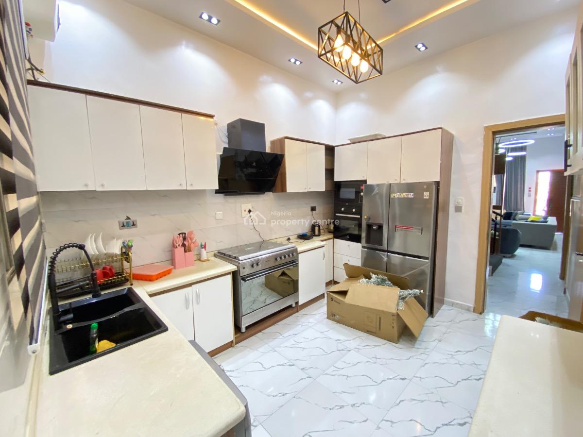 Fully Furnished 4 Bedroom Semi Detached Duplex, Orchid Road, Lekki, Lagos, Semi-detached Duplex for Rent