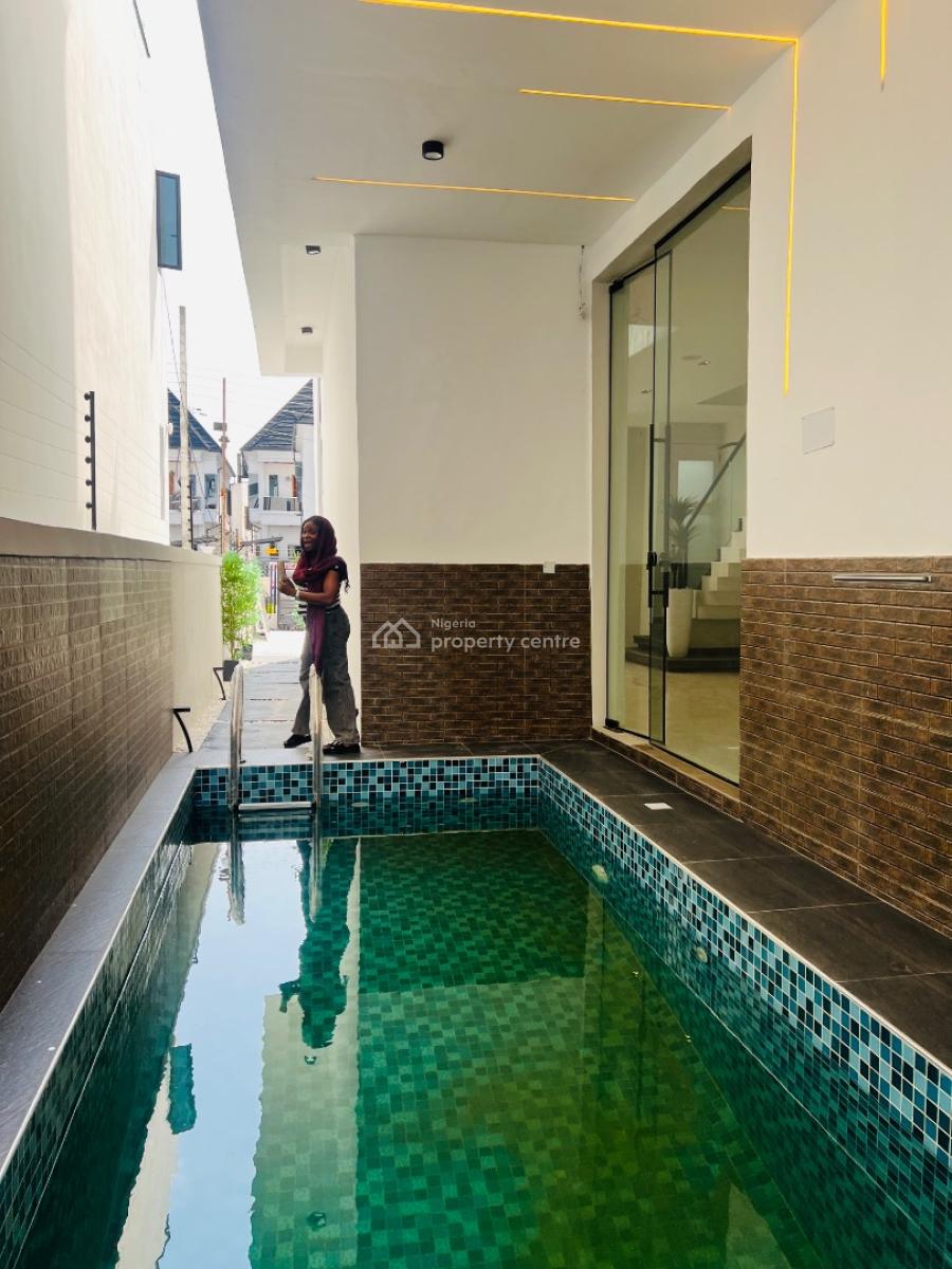 5 Bedroom Detached Duplex on Two Floors, with Swimming Pool, Gym Etc, Orchid Road, Opposite Second Lekki Toll Gate, Igbo Efon, Lekki, Lagos, Detached Duplex for Sale