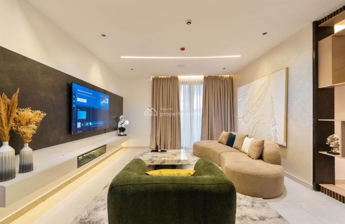 Smart 2 Bedrooms Fully Furnished with Swimming Pool and Gym, Admiralty, Close to Ikoyi Link Bridge Area, Lekki Phase 1, Lekki, Lagos, Flat / Apartment for Sale