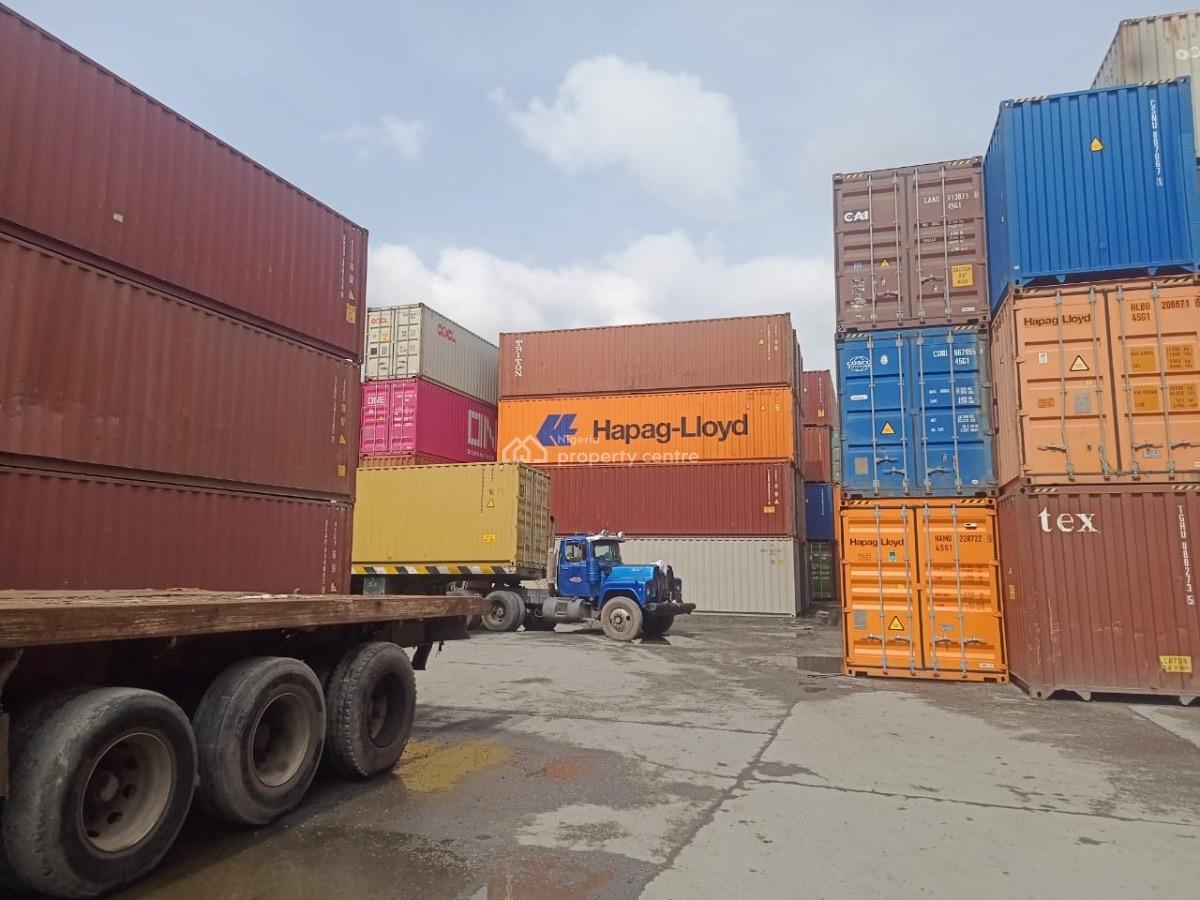 Luxury Functional Container Terminal, 4 Acres and 2 Plots, Amuwo Odofin, Lagos, Commercial Property for Sale
