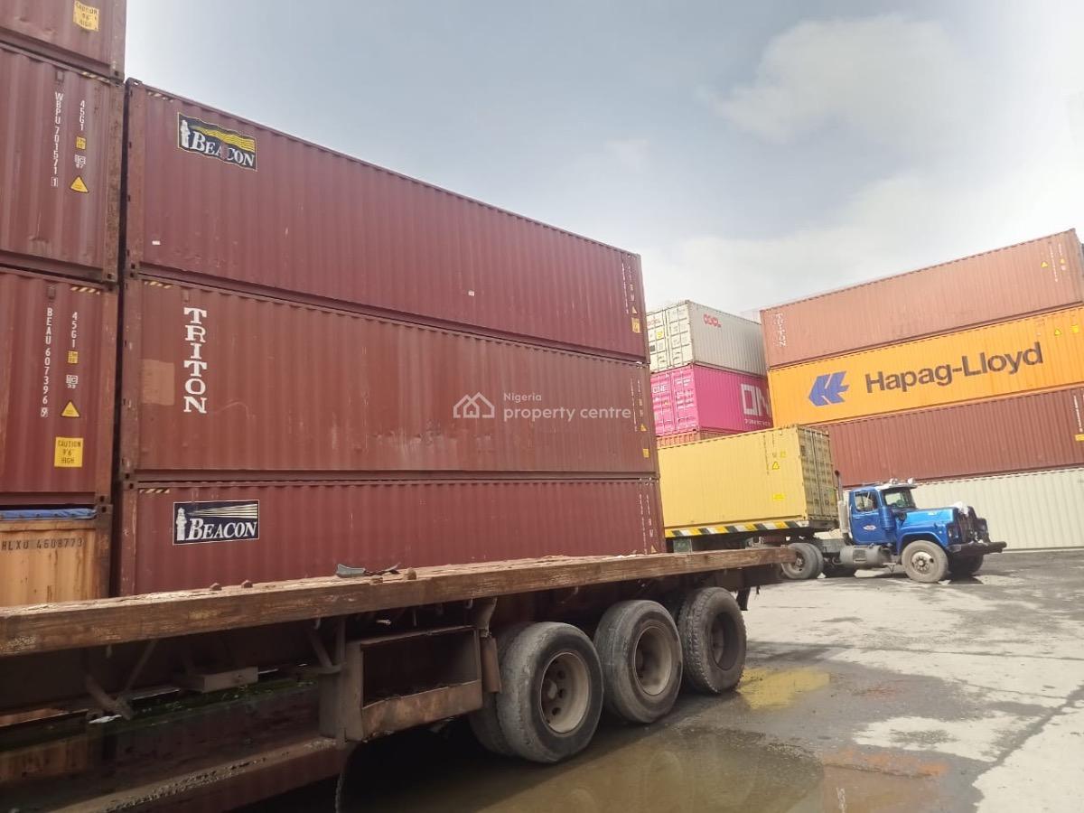 Luxury Functional Container Terminal, 4 Acres and 2 Plots, Amuwo Odofin, Lagos, Commercial Property for Sale