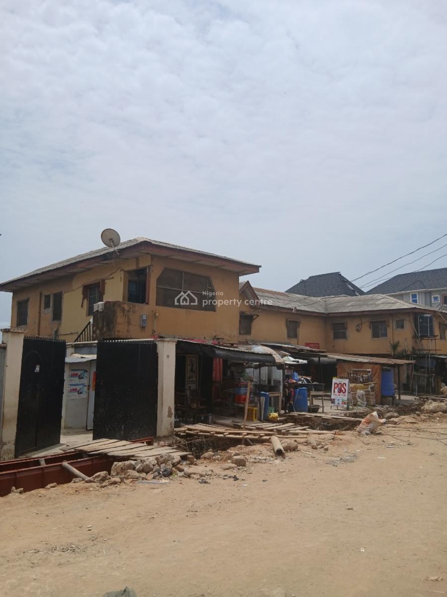 Lovely Solid Property, Onike, Iwaya, Yaba, Lagos, Block of Flats for Sale