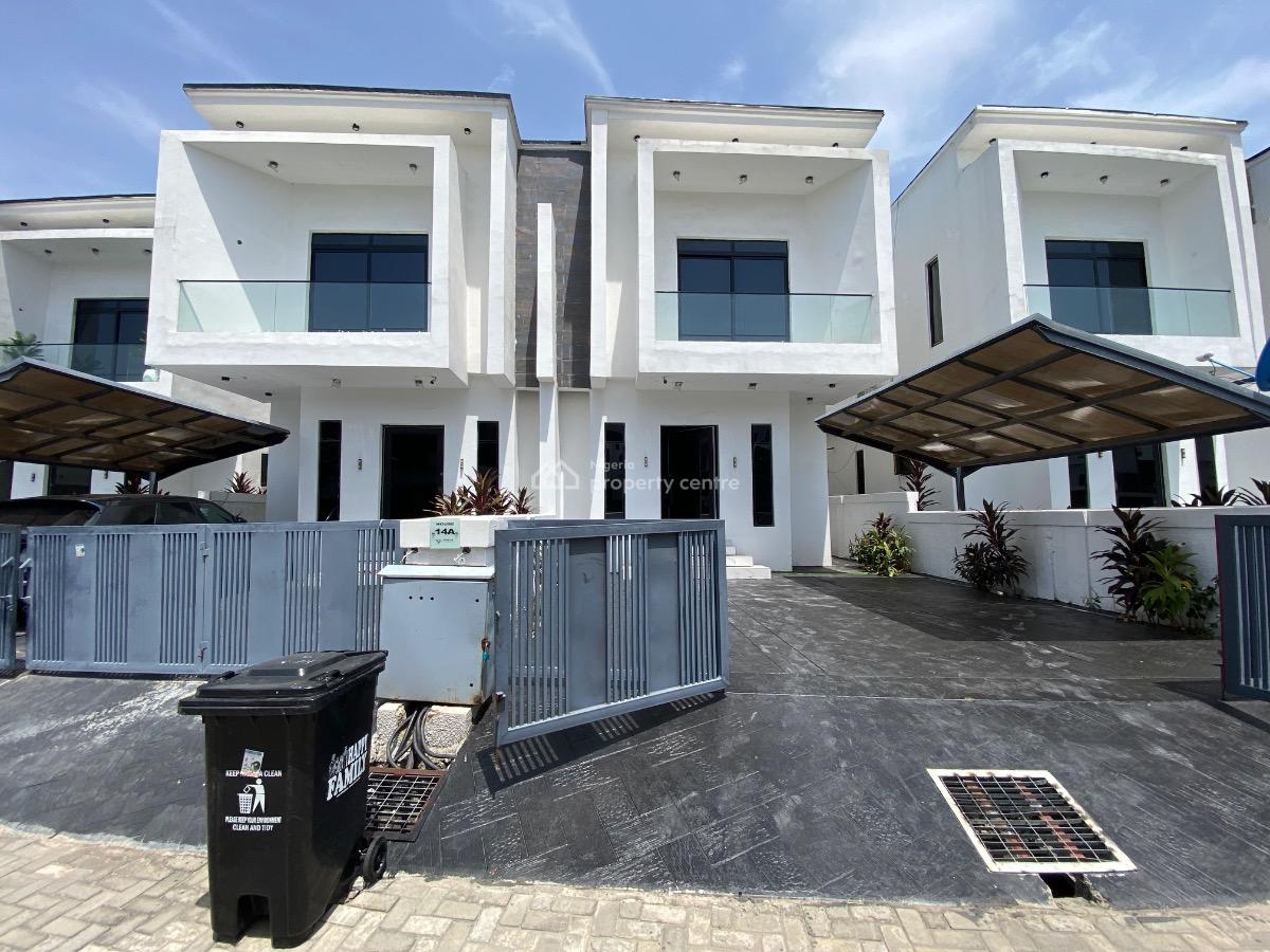 a Luxury 4-bedroom Semi-detached Duplex with a Boys Quarters., Orchid Road, Lekki, Lagos, Semi-detached Duplex for Rent