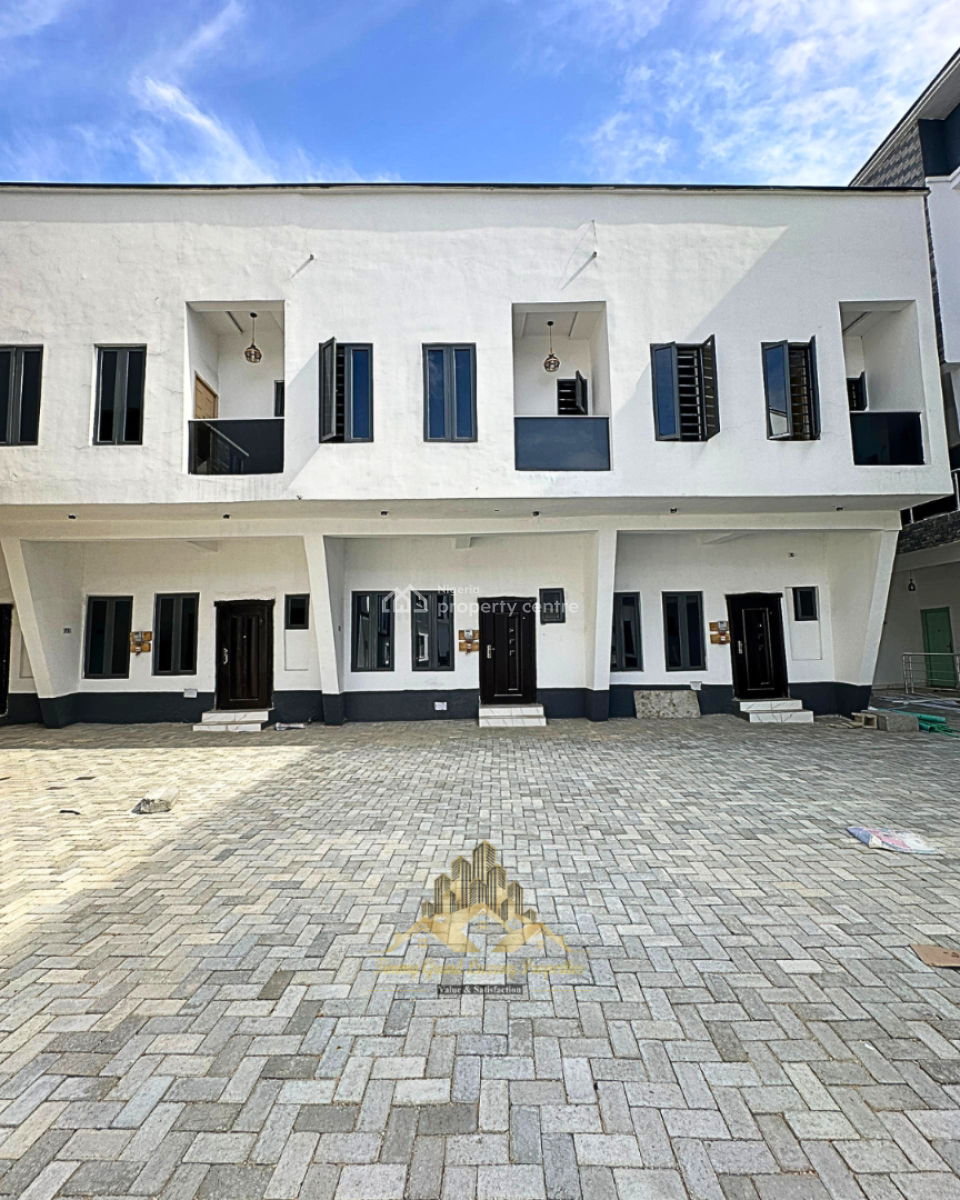The Most Affordable Luxury Spacious 3 Bedroom Duplex in a Serene Estat, Mobil Road, Ilaje, Ajah, Lagos, Terraced Duplex for Sale