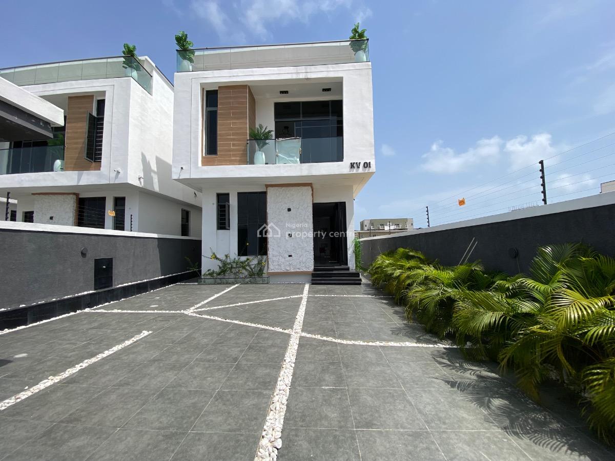Luxury 5 Bedroom Detached Duplex with Swimming Pool + Bq, Orchid Road, Lekki, Lagos, Detached Duplex for Sale