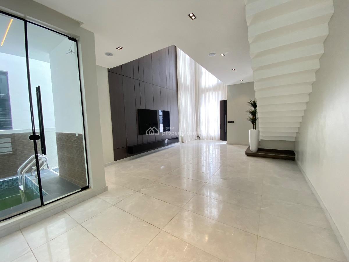 Smart Newly Built 5 Bedroom Fully Detached Duplex with Swimming Pool, Orchid Road, Lekki, Lagos, Detached Duplex for Sale