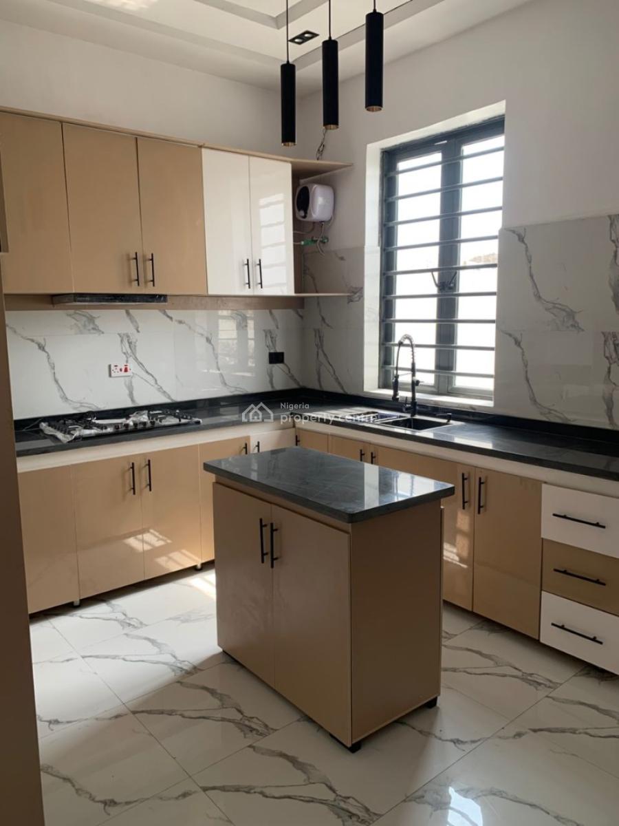 Luxury 4 Bedroom Semi Detached with Bq, Addo Road, Lekki Palm City Estate, Ajah, Lagos, Semi-detached Duplex for Sale