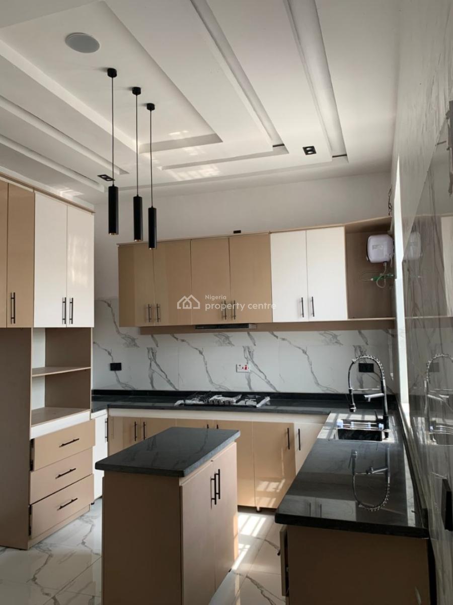 Luxury 4 Bedroom Semi Detached with Bq, Addo Road, Lekki Palm City Estate, Ajah, Lagos, Semi-detached Duplex for Sale