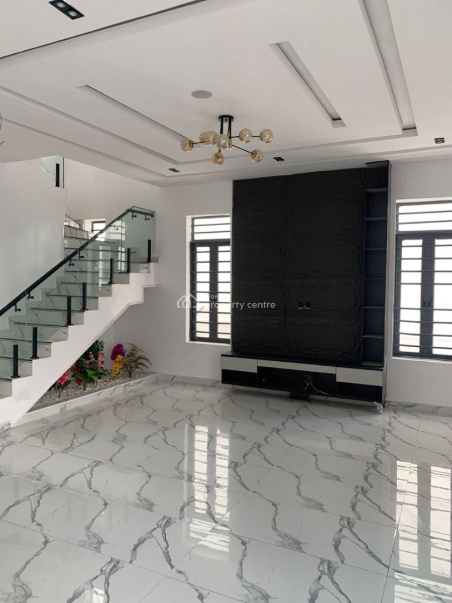 Luxury 4 Bedroom Semi Detached with Bq, Addo Road, Lekki Palm City Estate, Ajah, Lagos, Semi-detached Duplex for Sale