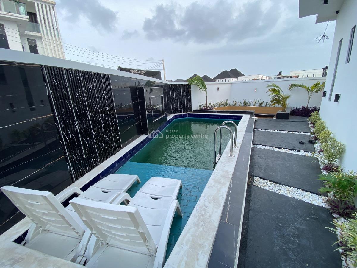Luxury 5 Bedroom Detached Duplex with Swimming Pool + Bq, Orchid Road, Lekki, Lagos, Detached Duplex for Sale