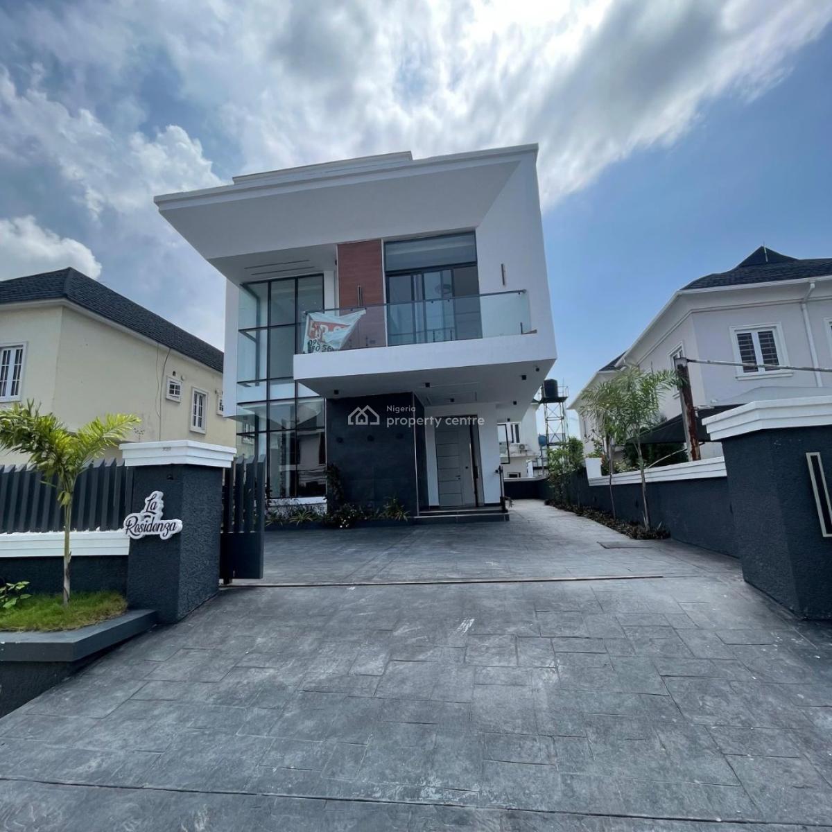 Amazing 5bedroom Duplex with a Bq,pool, Cinema,smart Features, Megamond Estate, Ikota, Lekki, Lagos, Detached Duplex for Sale