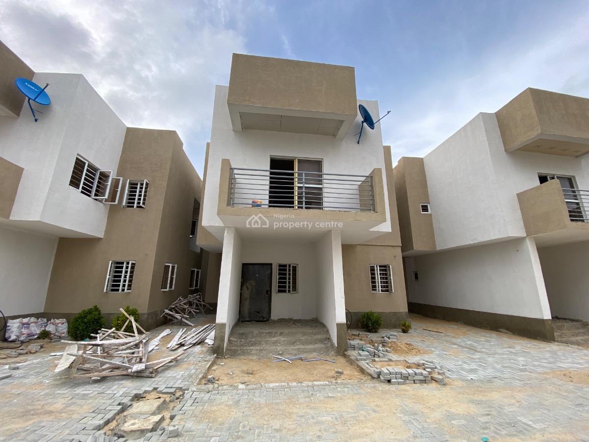 Exquisite 4 Bedroom Terraced Duplex (carcass), Orchid Road, Lekki, Lagos, Terraced Duplex for Sale