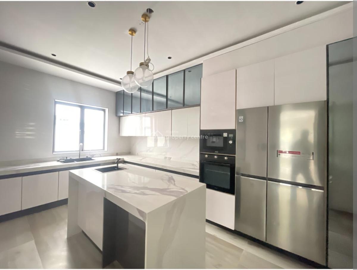 Rand New 5 Bedrooms Fully Detached Duplex with Bq, Lekki Phase 1, Lekki, Lagos, Detached Duplex for Sale
