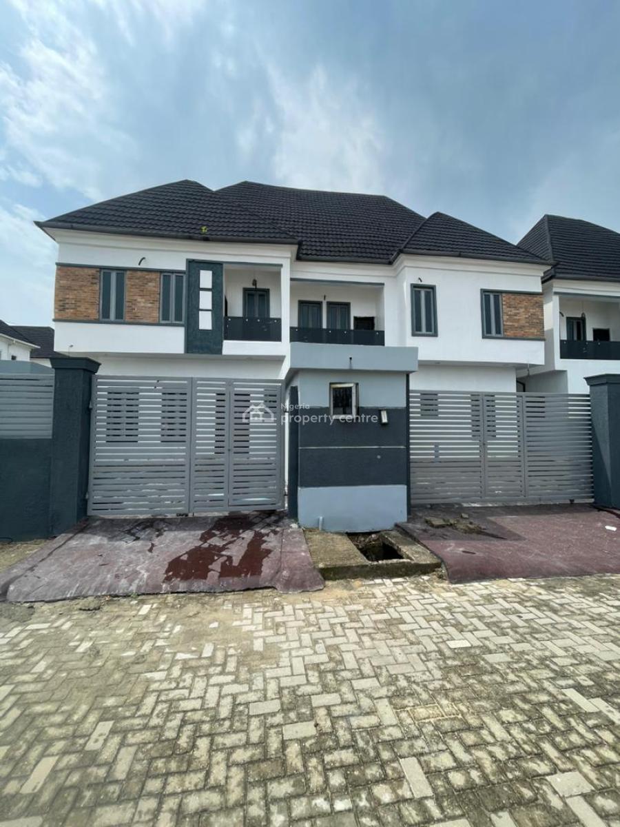 4bed Semi Detached Duplex with  Pool Bq   - Orchid Road, Orchid Road, Lekki, Lagos, Semi-detached Duplex for Sale