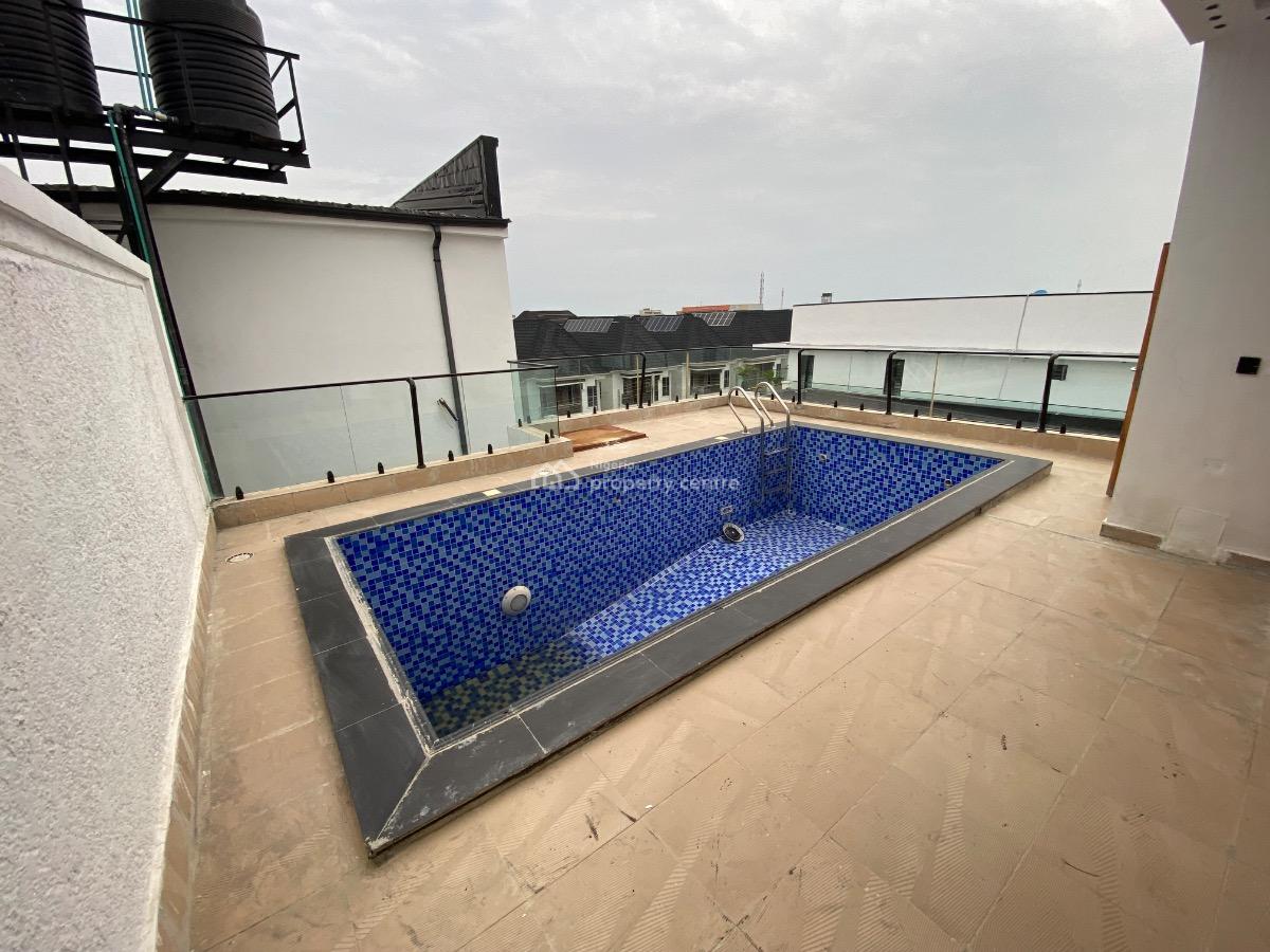 Contemporary 5 Bedroom Detached Duplex with Roof Top Swimming Pool, Orchid Road, Lekki, Lagos, Detached Duplex for Sale