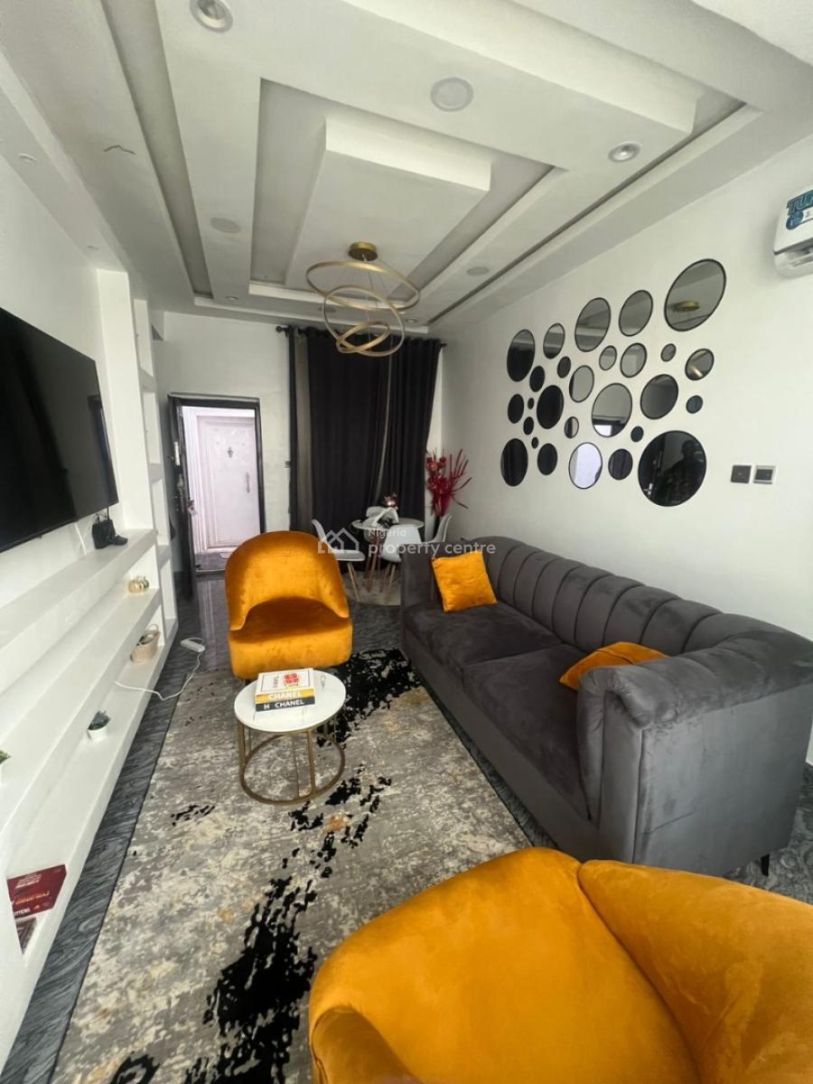 Luxuriously Fully Furnished 2bedroom Apartment with Excellent Facility, Serene Estate Off Nike Art Gallery, Cyberville Estate, Lekki, Lagos, Flat / Apartment for Rent