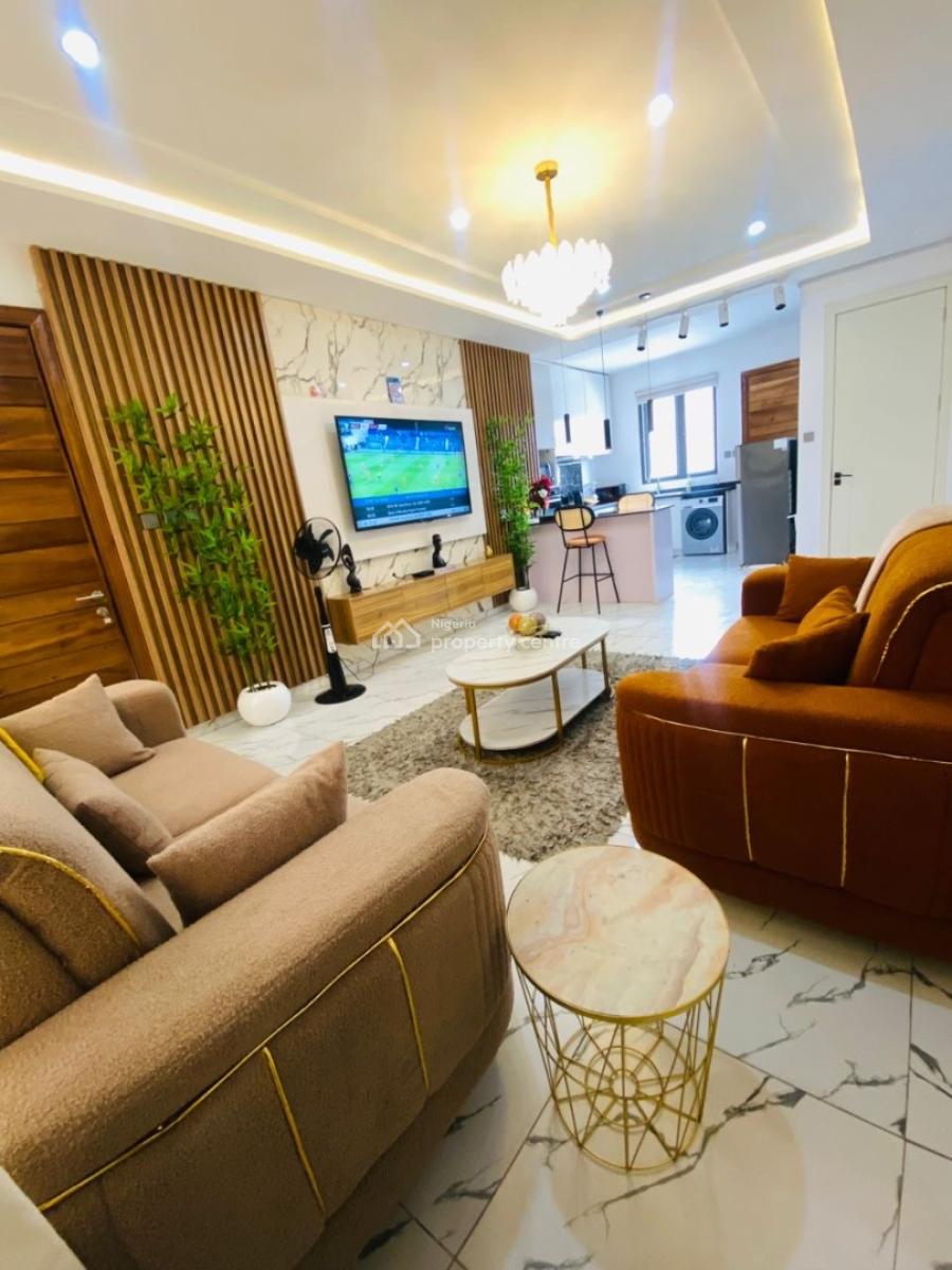 Fully Serviced and Furnished 2 Bedrooms Apartments, Agungi, Lekki, Lagos, Flat / Apartment for Rent