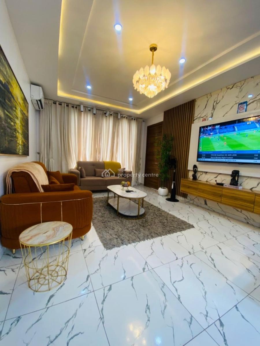 Fully Serviced and Furnished 2 Bedrooms Apartments, Agungi, Lekki, Lagos, Flat / Apartment for Rent