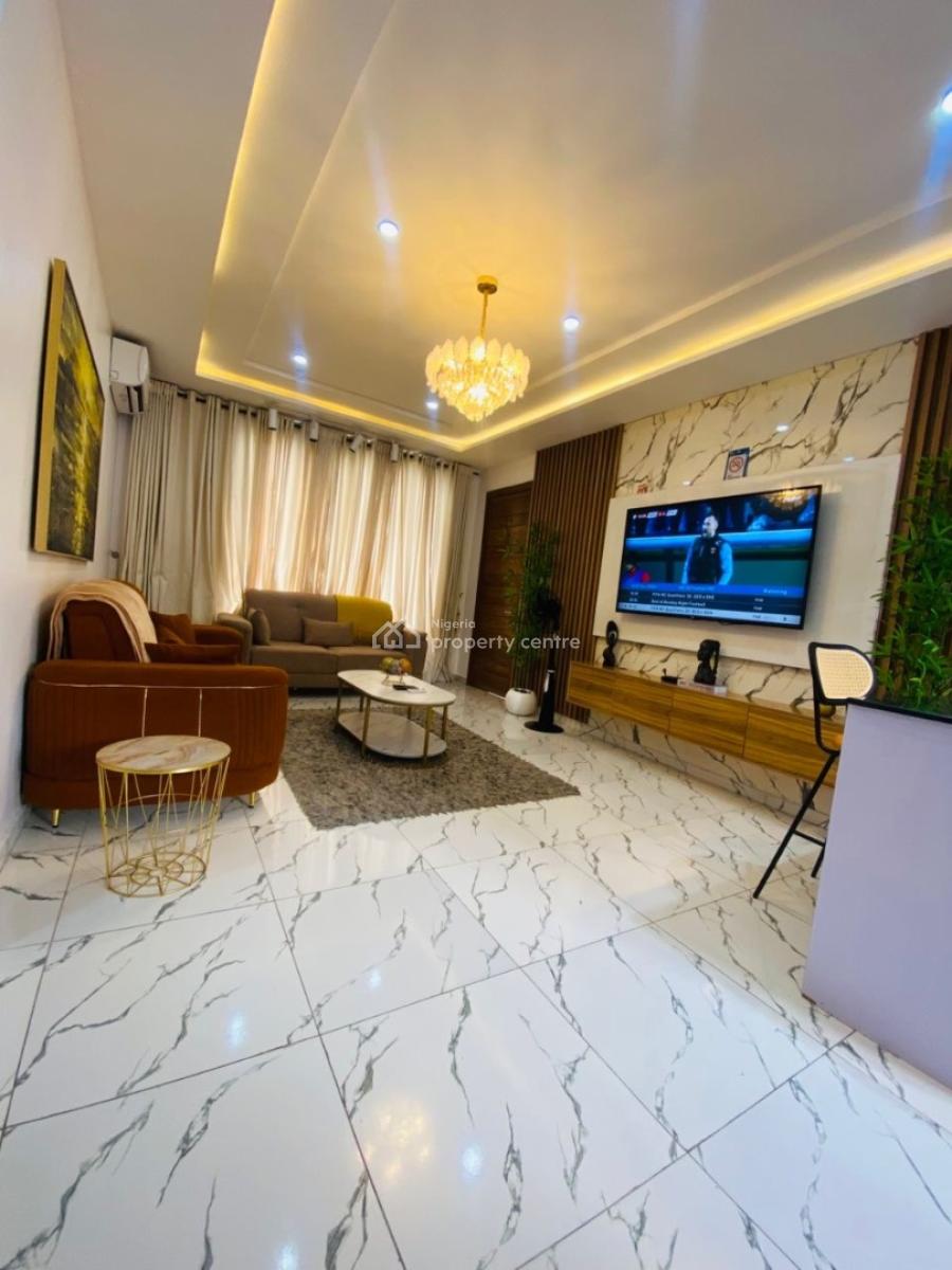 Fully Serviced and Furnished 2 Bedrooms Apartments, Agungi, Lekki, Lagos, Flat / Apartment for Rent