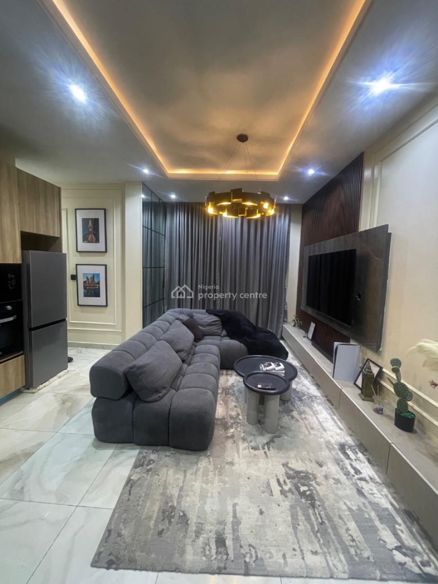 Fully Furnished Luxury 2 Bedroom Apartment with Communal Swimming Pool, Off Freedom Way, Lekki Phase 1, Lekki, Lagos, Block of Flats for Sale