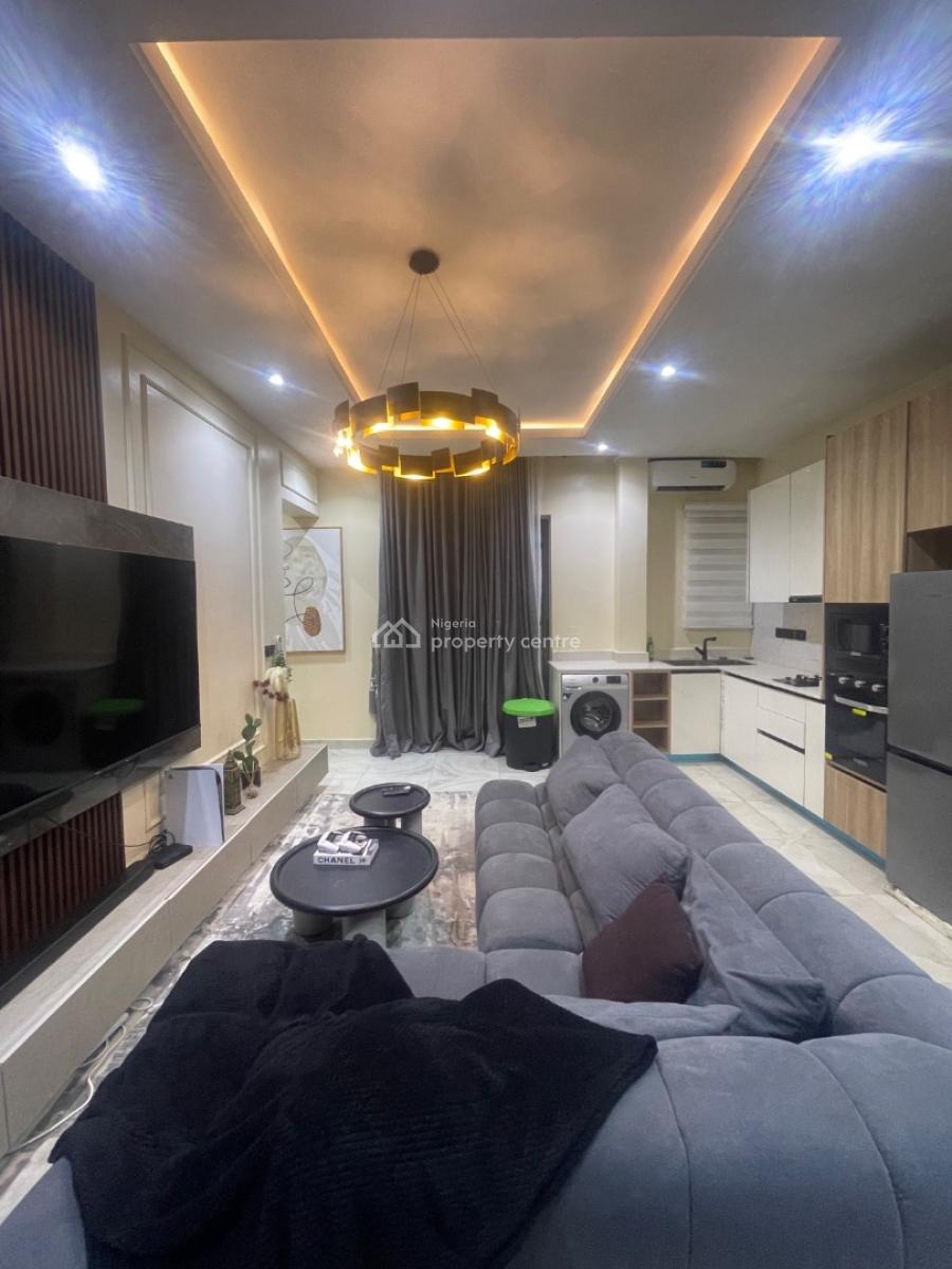Fully Furnished Luxury 2 Bedroom Apartment with Communal Swimming Pool, Off Freedom Way, Lekki Phase 1, Lekki, Lagos, Block of Flats for Sale