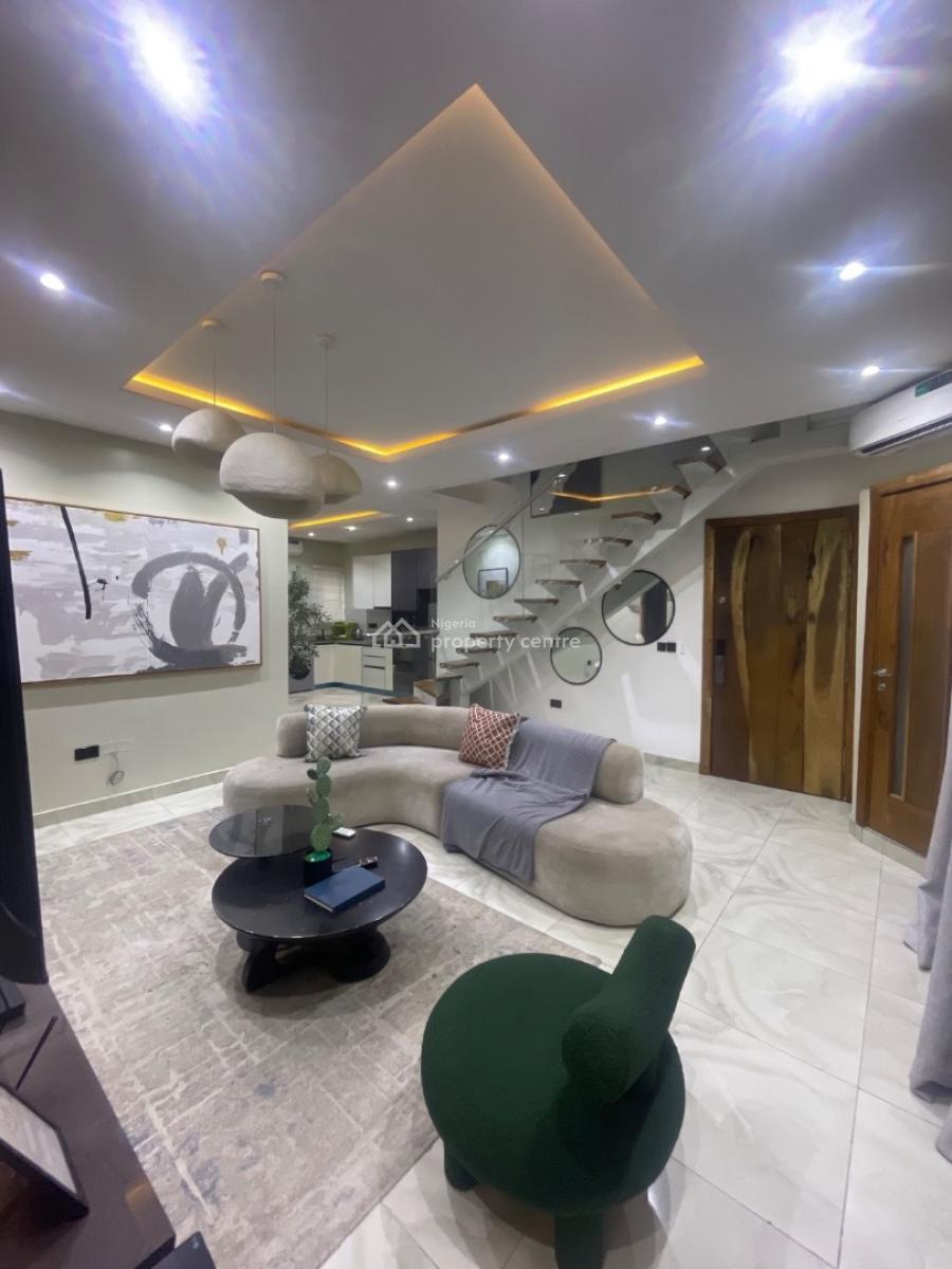 Fully Furnished Luxury 2 Bedroom Apartment with Communal Swimming Pool, Off Freedom Way, Lekki Phase 1, Lekki, Lagos, Block of Flats for Sale