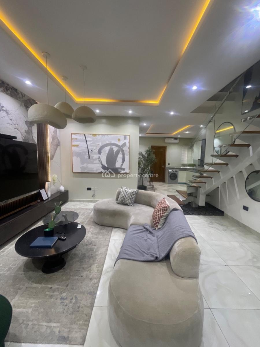 Fully Furnished Luxury 2 Bedroom Apartment with Communal Swimming Pool, Off Freedom Way, Lekki Phase 1, Lekki, Lagos, Block of Flats for Sale