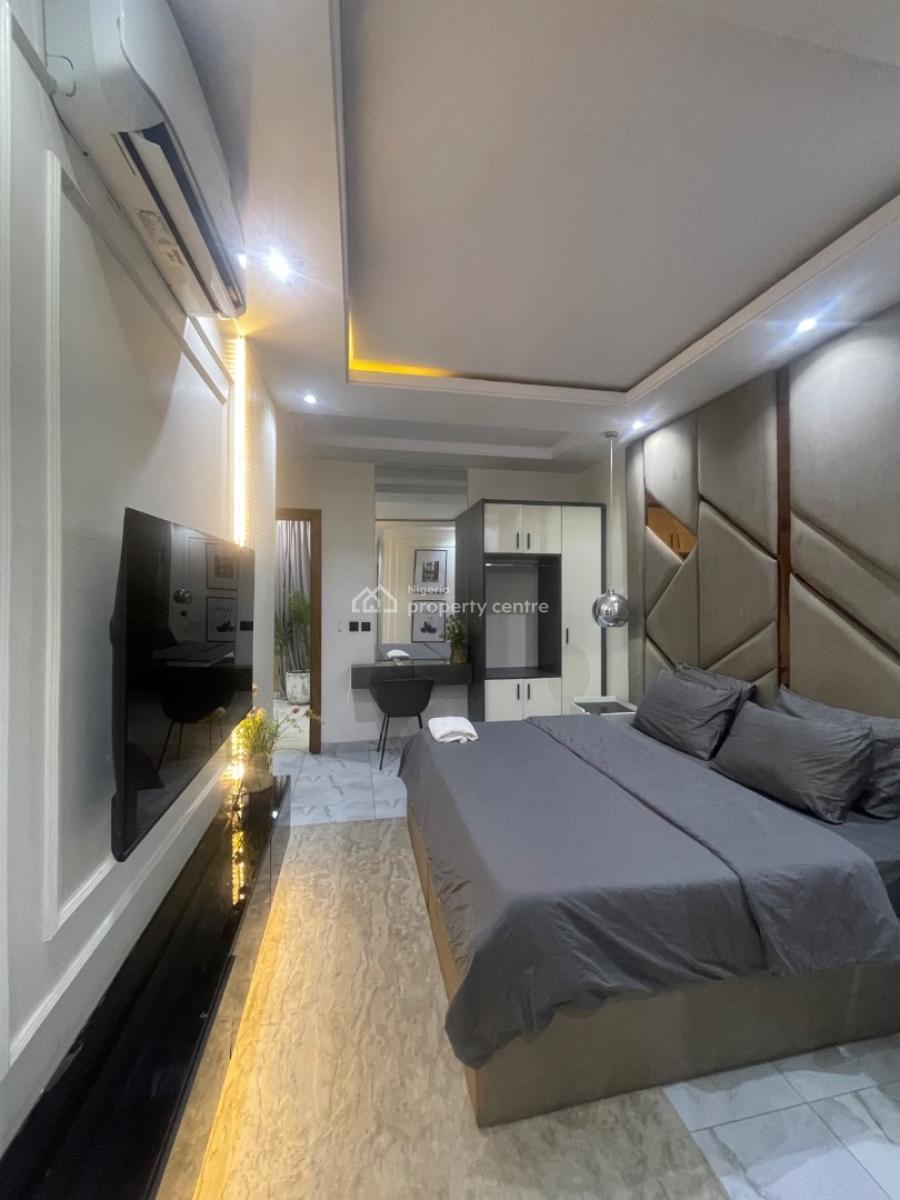 Fully Furnished Luxury 2 Bedroom Apartment with Communal Swimming Pool, Off Freedom Way, Lekki Phase 1, Lekki, Lagos, Block of Flats for Sale