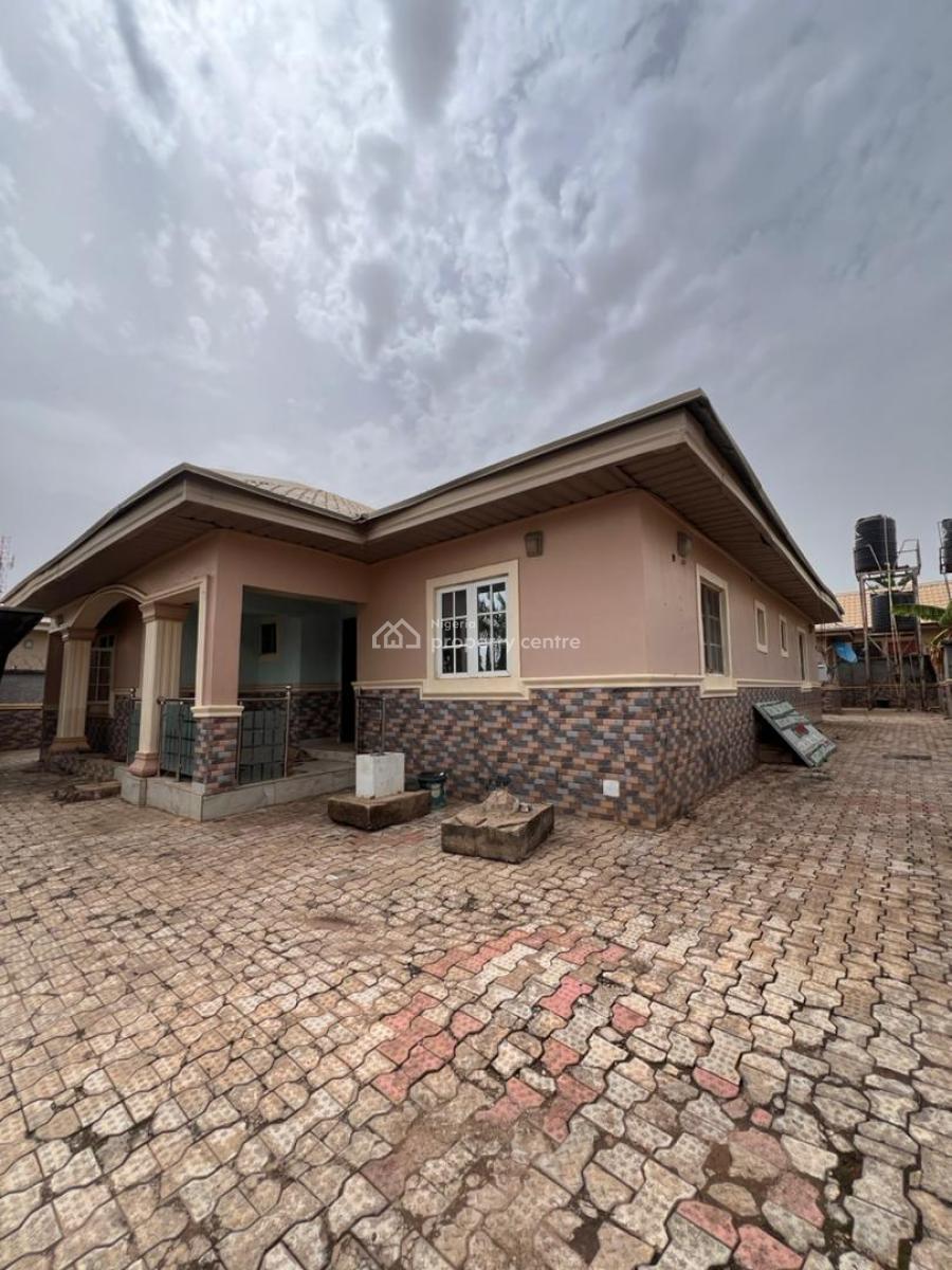 Very Neat 3 Bedroom Bungalow, By Shoprite, Apo, Abuja, Detached Bungalow for Rent