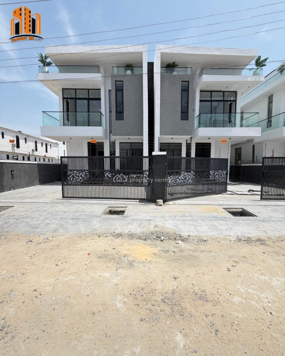 4 Bedroom Semi Detached Duplex, Ikota, Lekki, Lagos, Detached Duplex for Sale