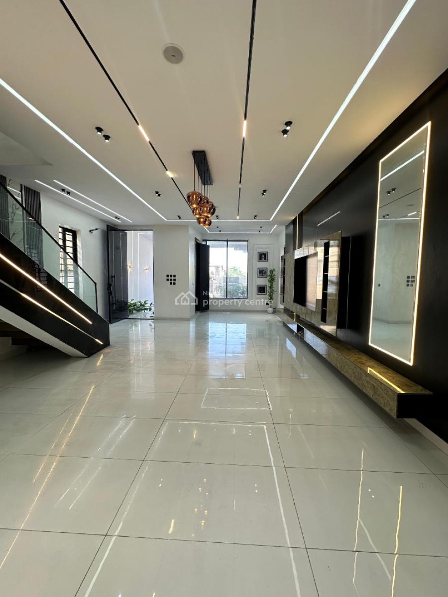 Exquisite Luxury Spacious 5 Bedroom Fully Detached Duplex with Bq, Gym, Ikota, Lekki, Lagos, Detached Duplex for Sale