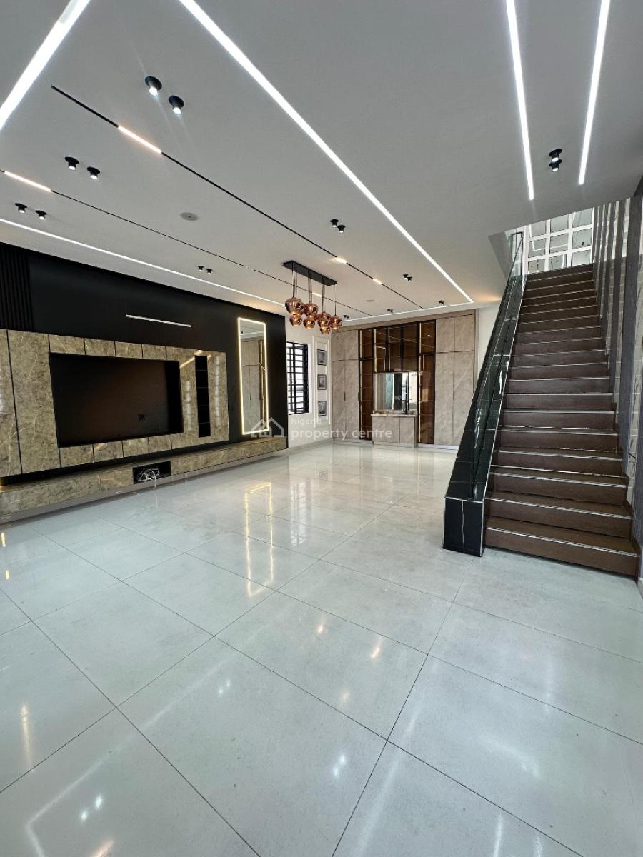 Exquisite Luxury Spacious 5 Bedroom Fully Detached Duplex with Bq, Gym, Ikota, Lekki, Lagos, Detached Duplex for Sale