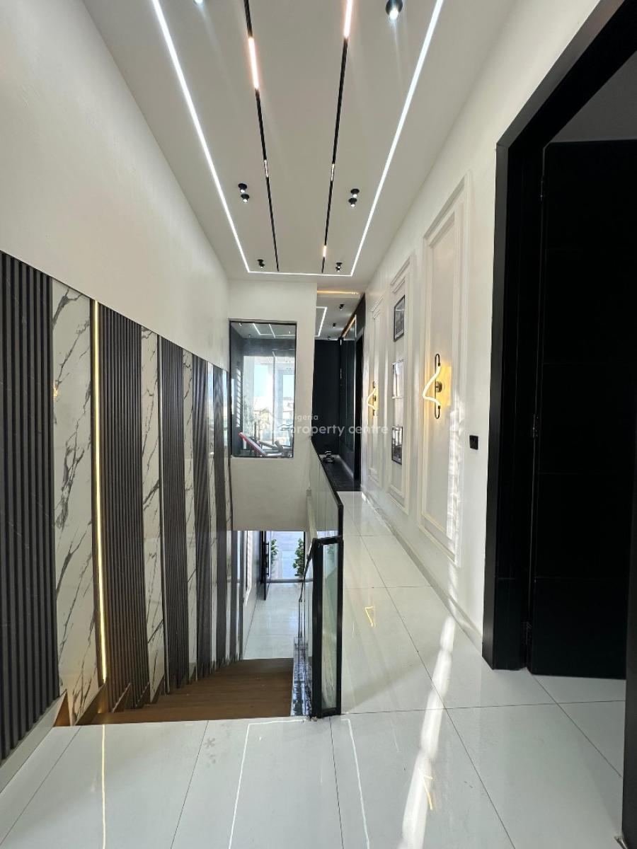 Exquisite Luxury Spacious 5 Bedroom Fully Detached Duplex with Bq, Gym, Ikota, Lekki, Lagos, Detached Duplex for Sale