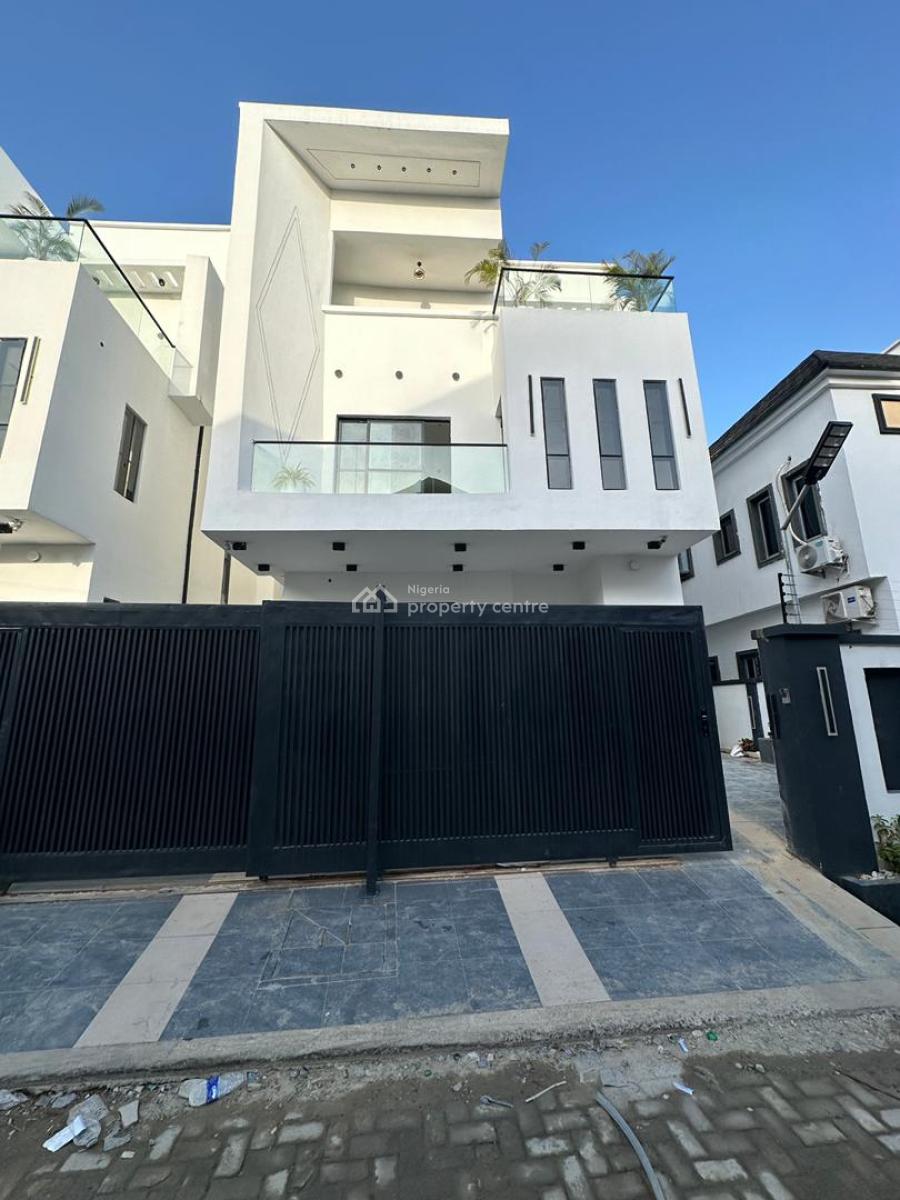 Well-built Luxury Spacious 5bedroom Fully Detached Duplex with Bq, Gym, Ikota, Lekki, Lagos, Detached Duplex for Sale