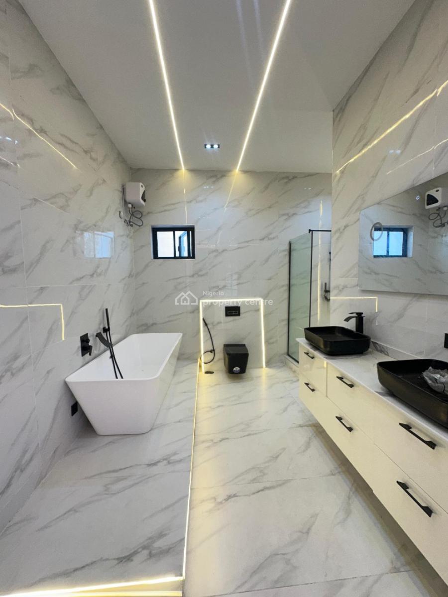 Well-built Luxury Spacious 5bedroom Fully Detached Duplex with Bq, Gym, Ikota, Lekki, Lagos, Detached Duplex for Sale