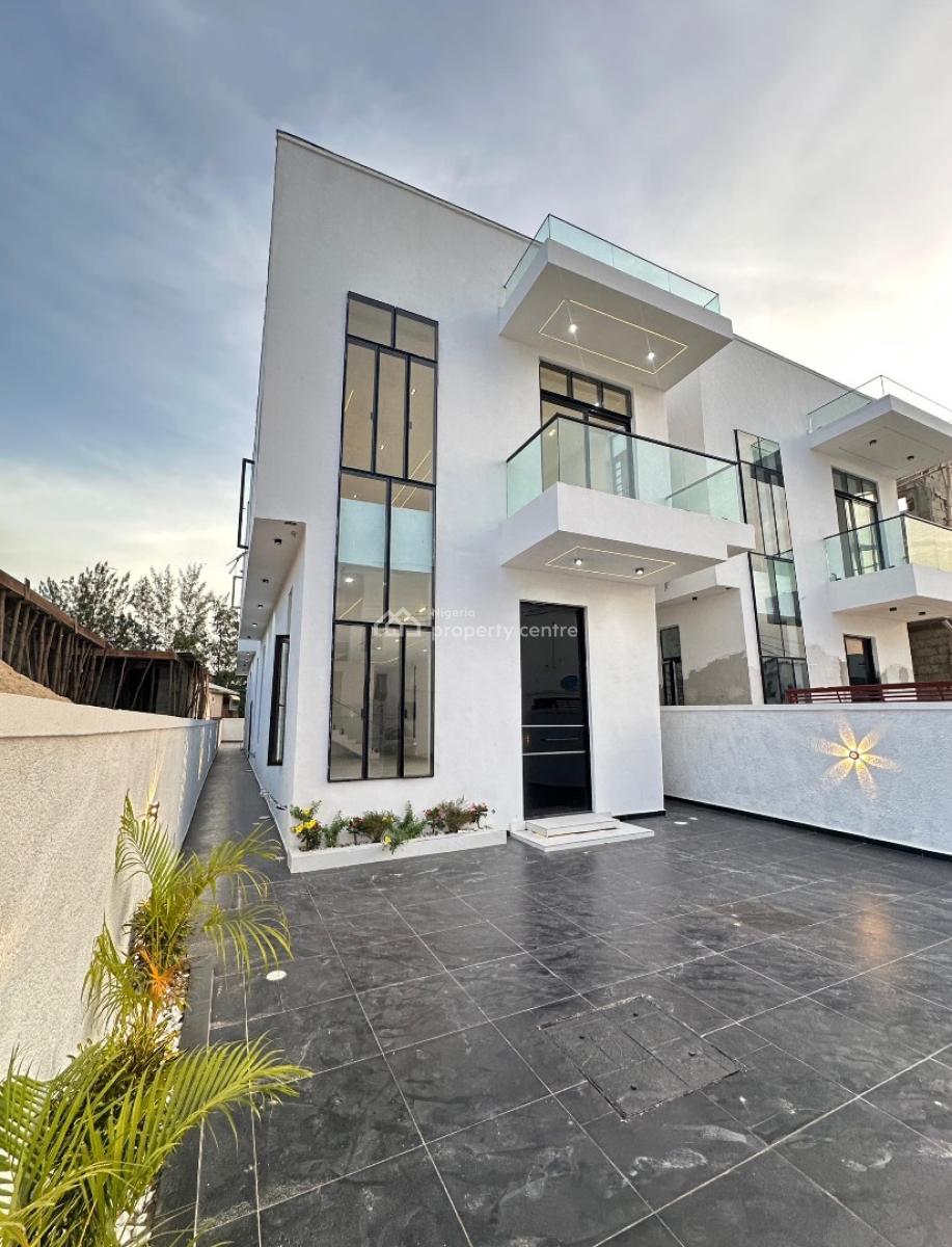 Exquisite Luxury Spacious 5bedroom Fully Detached Duplex with Bq +pool, Ikota, Lekki, Lagos, Detached Duplex for Sale