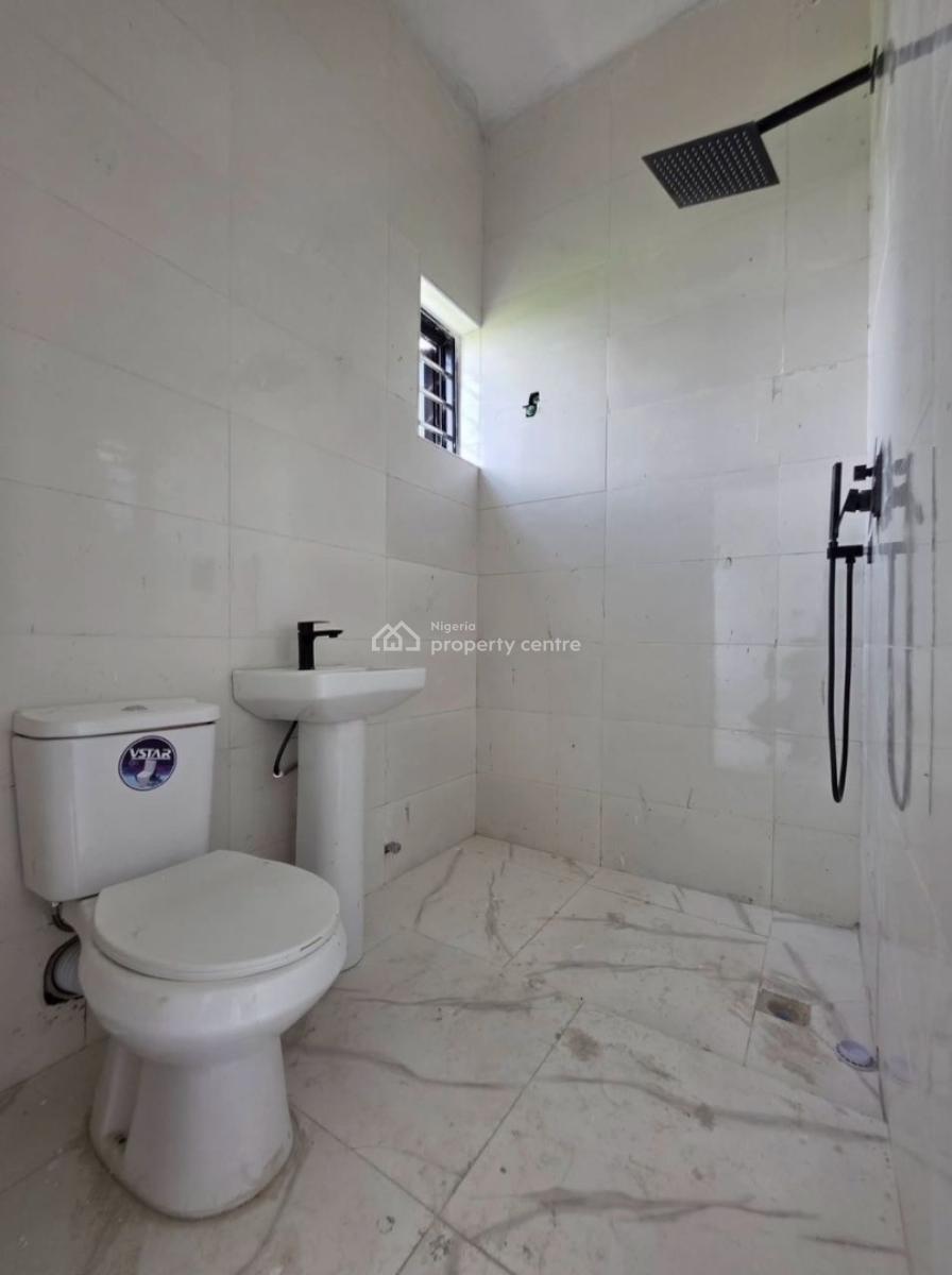 Luxury Finished 4 Bedroom Terraced Duplex + Bq in a Communal, Atlantic Layout, Ajah, Lagos, Terraced Duplex for Sale